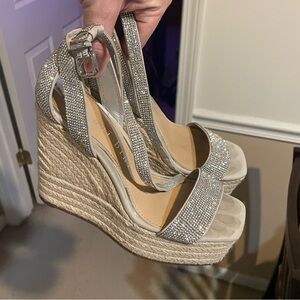 Gianni Bini Rhinestone Espadrilles